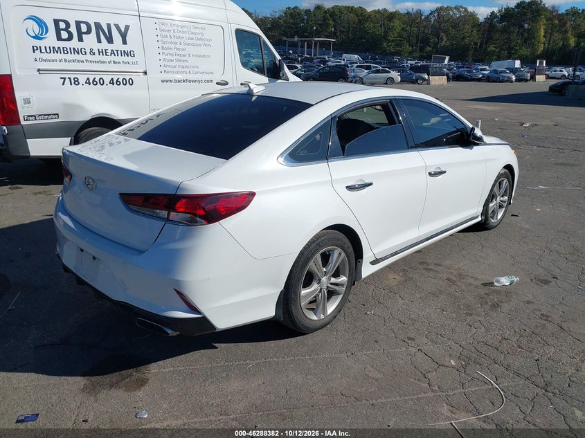 Vin: 5npe34af3jh694209, lot: 46788545, hyundai sonata sport 20184