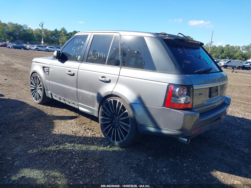 Vin: salsk2d43ca745246, lot: 46788569, land rover range rover sport hse 20123