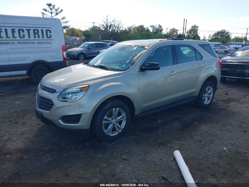 CHEVROLET EQUINOX 2016 VIN 2GNALBEK6G1162741