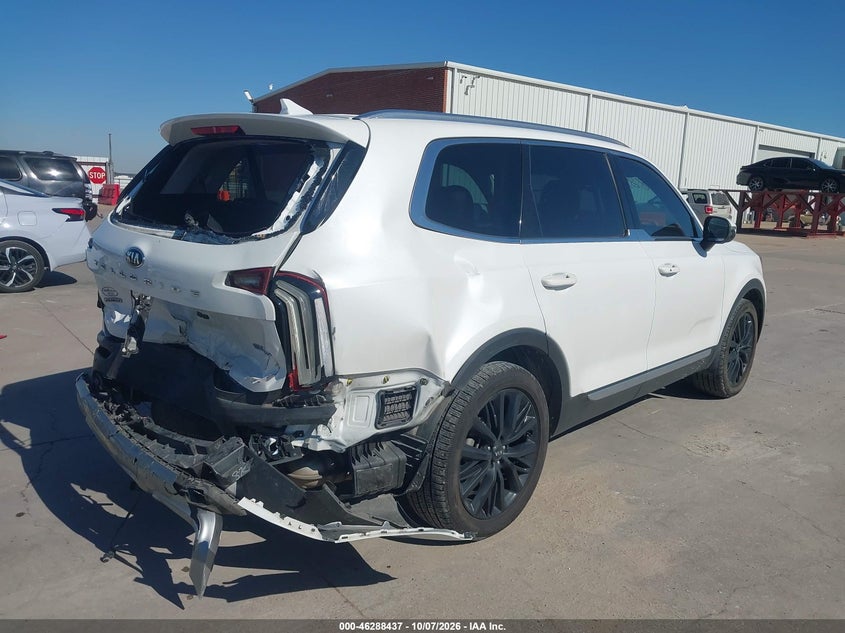 Vin: 5xyp3dhc4mg110304, lot: 46788600, kia telluride ex 20214