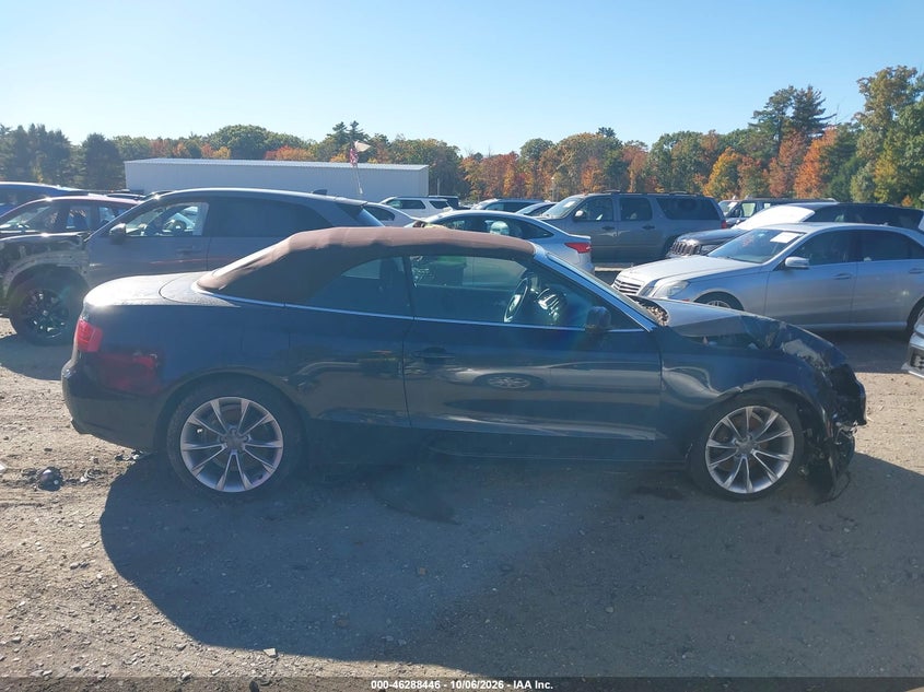 AUDI A5 2013 VIN WAULFAFH1DN010699
