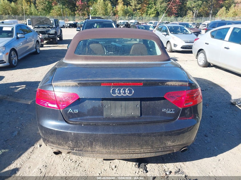 AUDI A5 2013 VIN WAULFAFH1DN010699