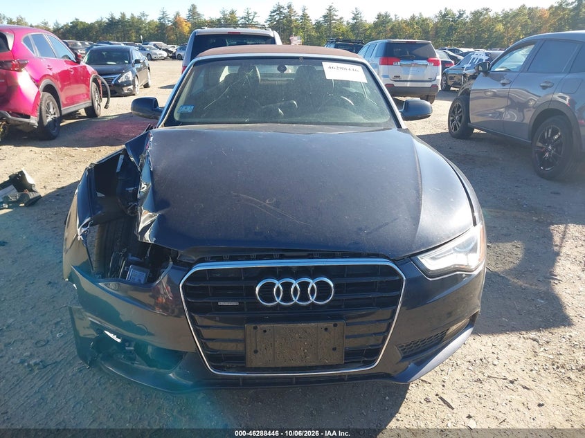 AUDI A5 2013 VIN WAULFAFH1DN010699