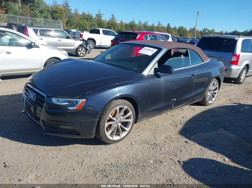 Vin: waulfafh1dn010699, lot: 46788609, audi a5 2.0t premium 20132