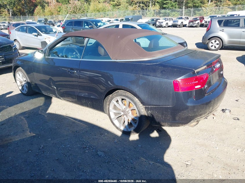 AUDI A5 2013 VIN WAULFAFH1DN010699