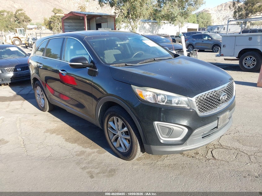 Vin: 5xypg4a3xhg211142, lot: 46788618, kia sorento 2.4l l 20171