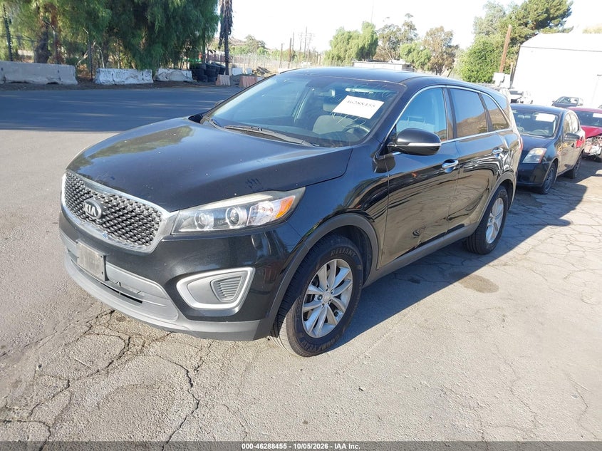 Vin: 5xypg4a3xhg211142, lot: 46788618, kia sorento 2.4l l 20172