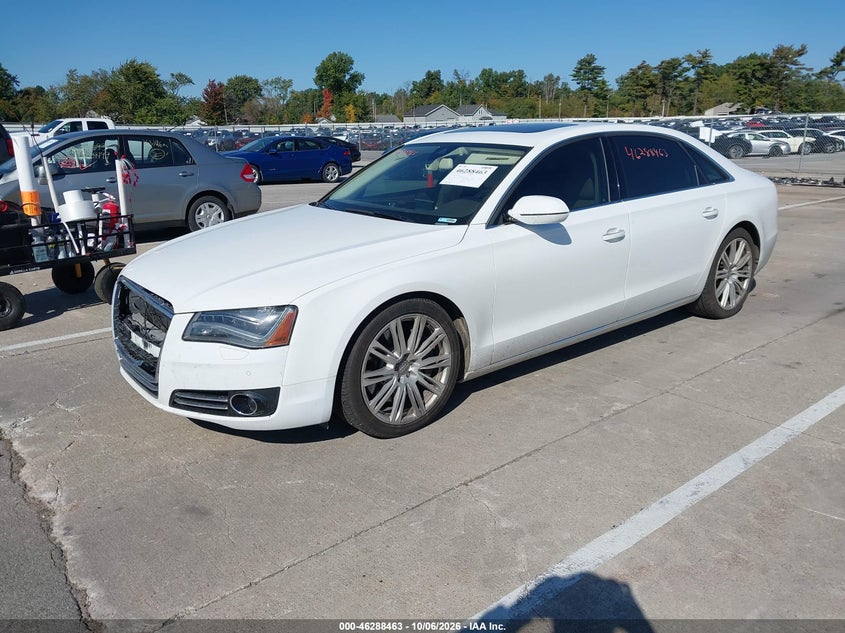 Vin: waur2afd9dn020254, lot: 46788626, audi a8 l 4.0t 20132