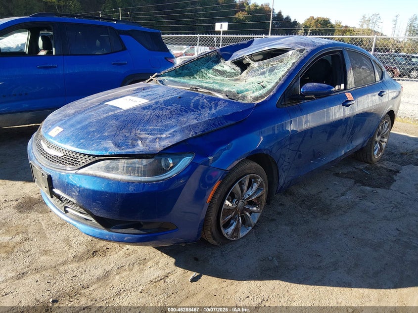 Vin: 1c3cccbb5gn117708, lot: 46788630, chrysler 200 s 20162
