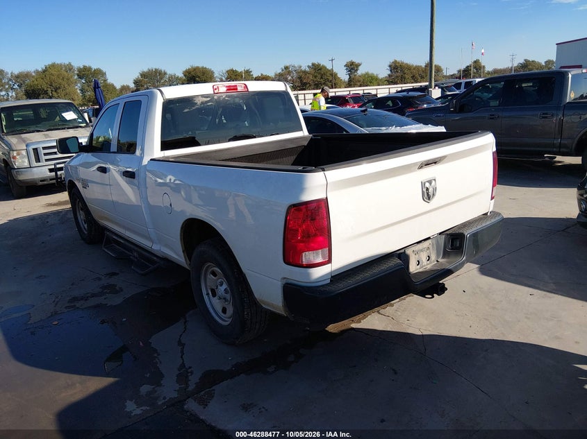 Vin: 1c6rr6ft7ls128639, lot: 46788640, ram 1500 classic tradesman  4x2 6'4 box 20203