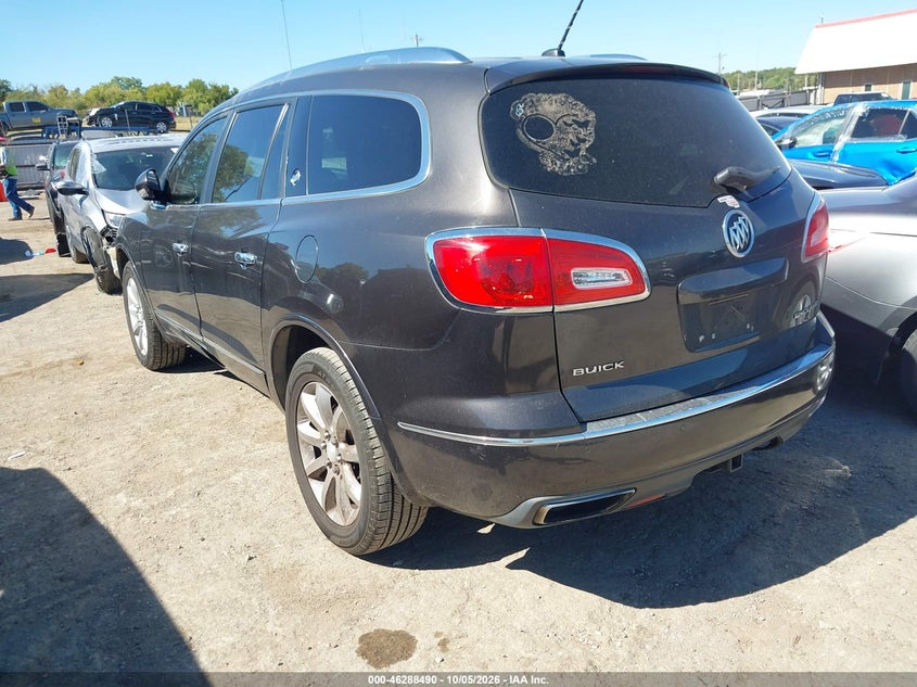 Vin: 5gakrckd3fj232886, lot: 46788653, buick enclave premium 20153