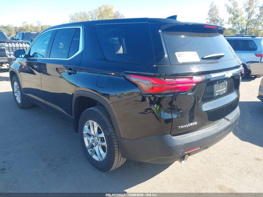 Vin: 1gnerfkwxpj327517, lot: 46788684, chevrolet traverse fwd ls 20233