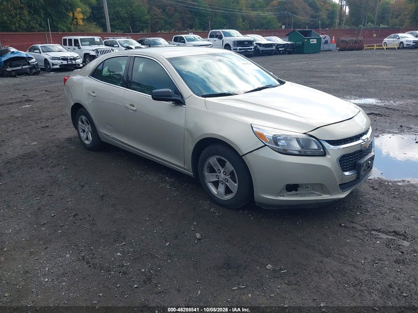 Vin: 1g11b5sa5gf113377, lot: 46788704, chevrolet malibu limited ls 20161