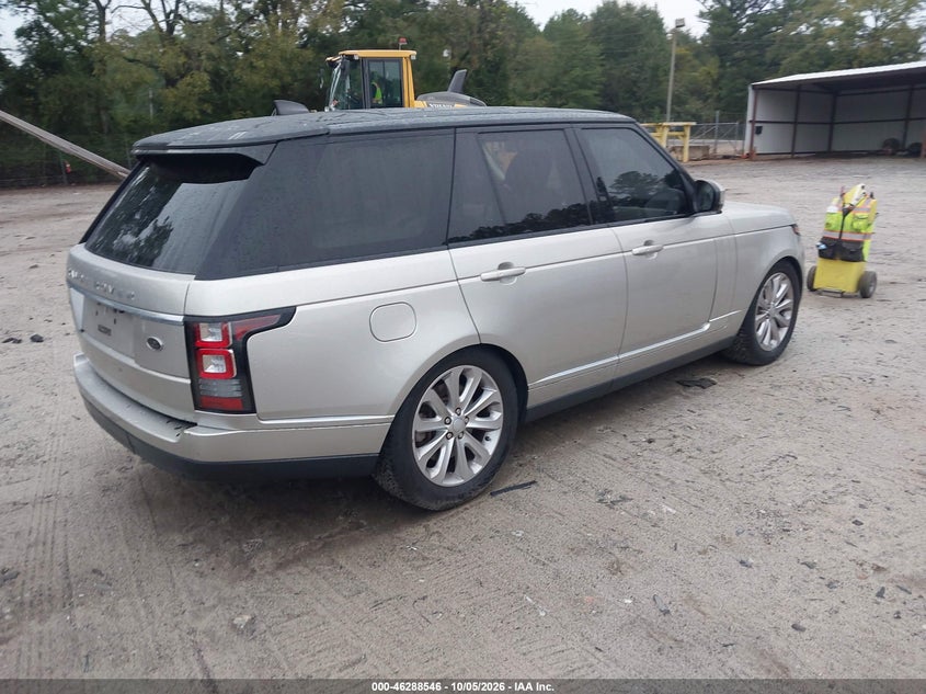 Vin: salgs2fv1ha349447, lot: 46788709, land rover range rover 3.0l v6 supercharged hse 20174