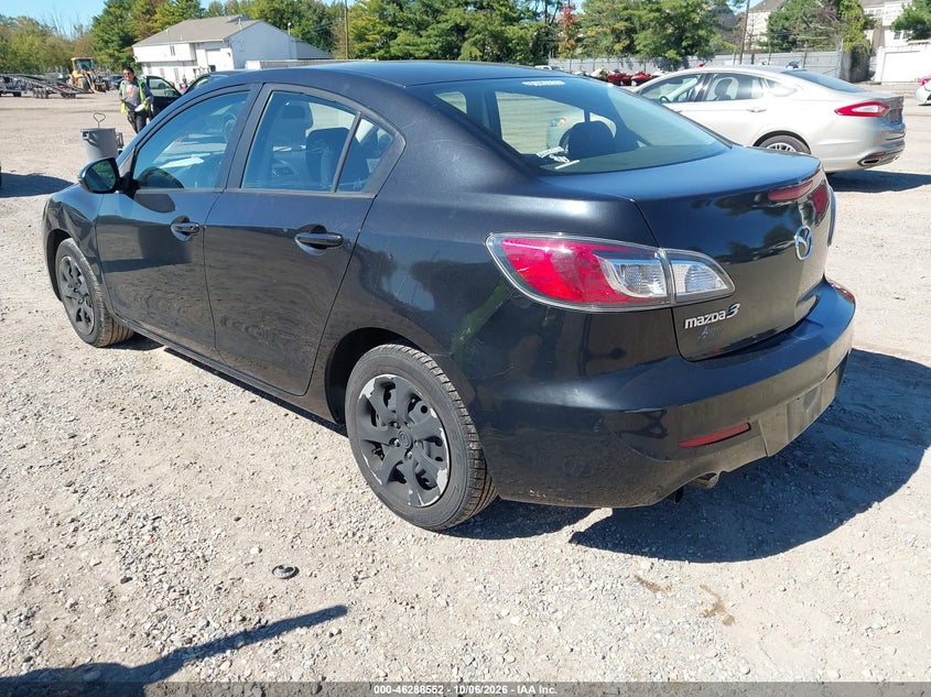 Vin: jm1bl1tg1d1849617, lot: 46788715, mazda mazda3 i sv 20133