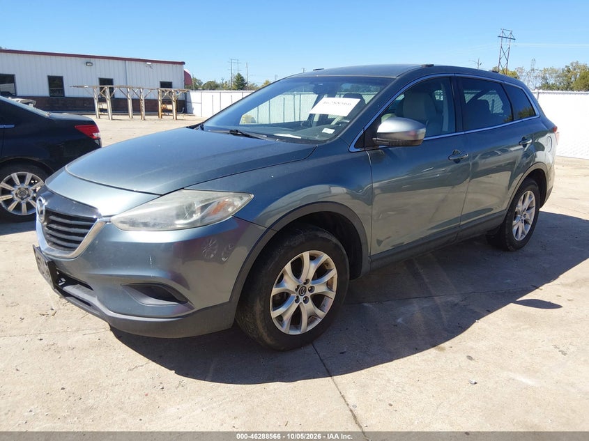 Vin: jm3tb3caxd0410329, lot: 46788729, mazda cx-9 touring 20132