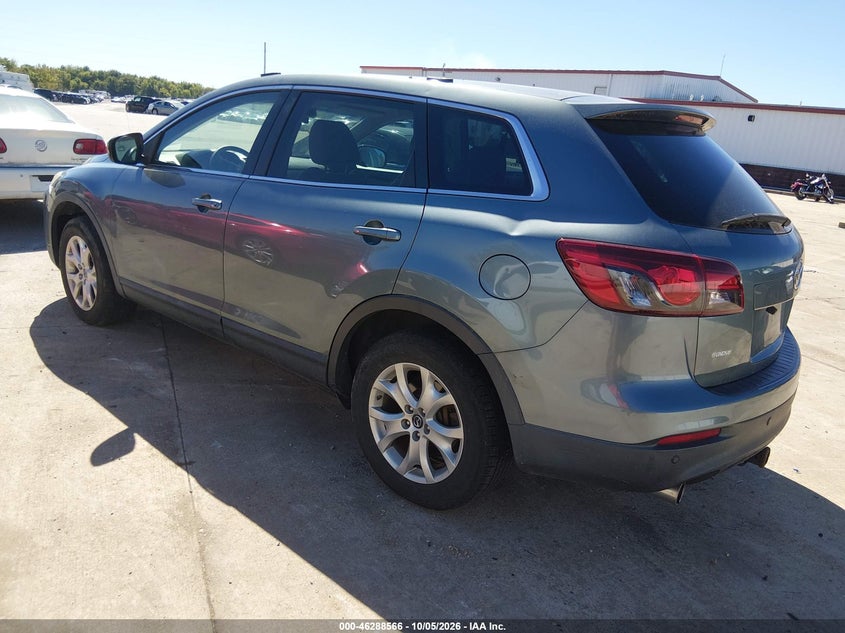Vin: jm3tb3caxd0410329, lot: 46788729, mazda cx-9 touring 20133