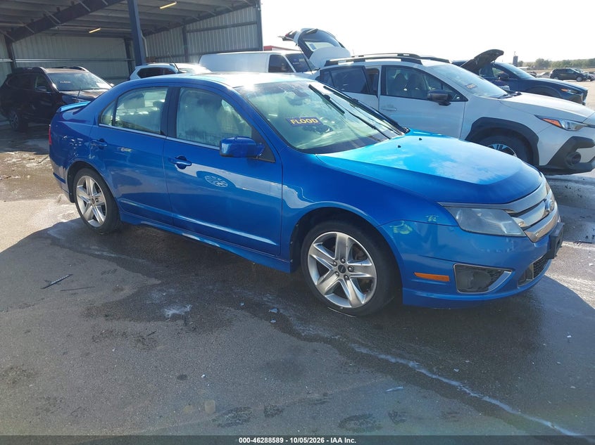 Vin: 3fahp0kc8cr396405, lot: 46788752, ford fusion sport 20121