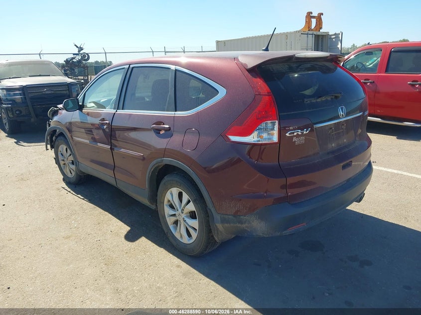 Vin: 5j6rm4h59cl081953, lot: 46788753, honda cr-v ex 20123