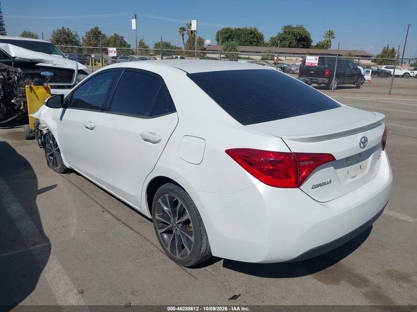 Vin: 5yfburhe5jp854765, lot: 46788775, toyota corolla se 20183