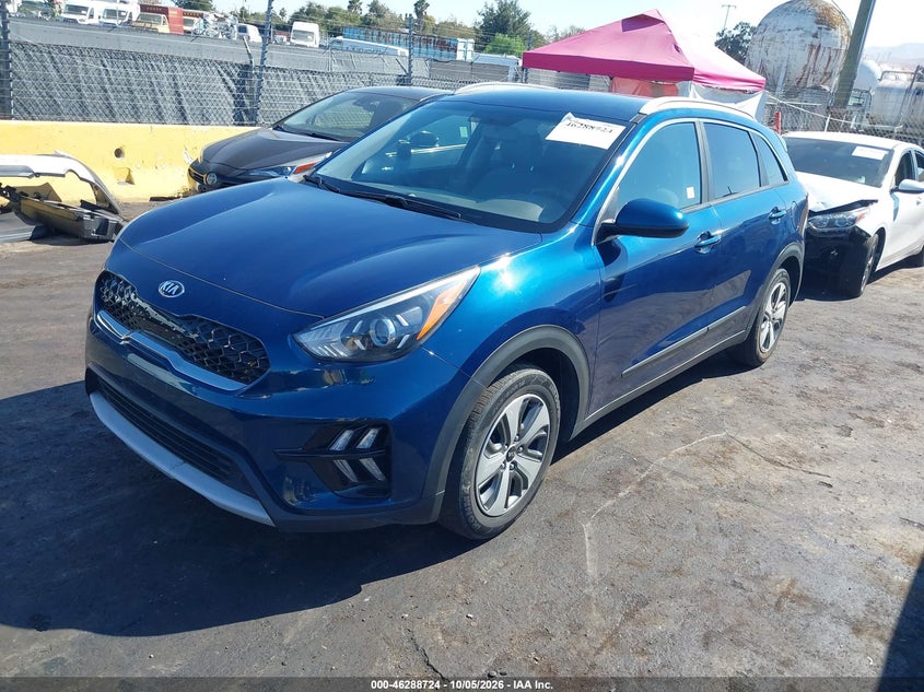 Vin: kndcb3lc4l5361687, lot: 46788887, kia niro lx 20202
