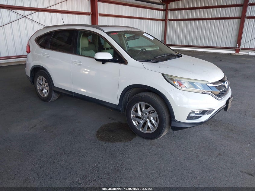 Vin: 5j6rm4h7xfl008788, lot: 46788892, honda cr-v ex-l 20151