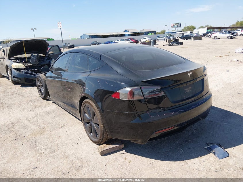 Vin: 5yjsa1e53mf428412, lot: 46788930, tesla model s long range dual motor all-wheel drive 20213