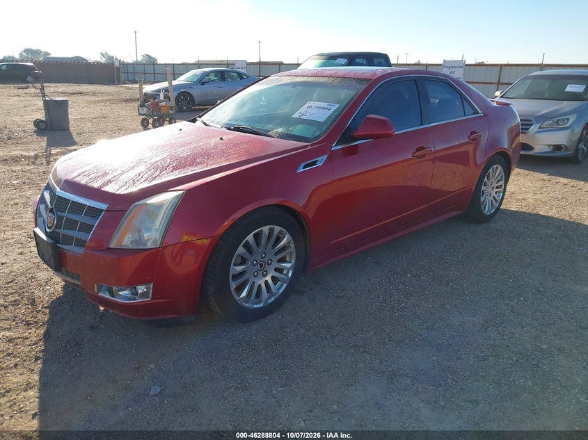 Vin: 1g6dl5ed2b0139795, lot: 46788967, cadillac cts standard 20112