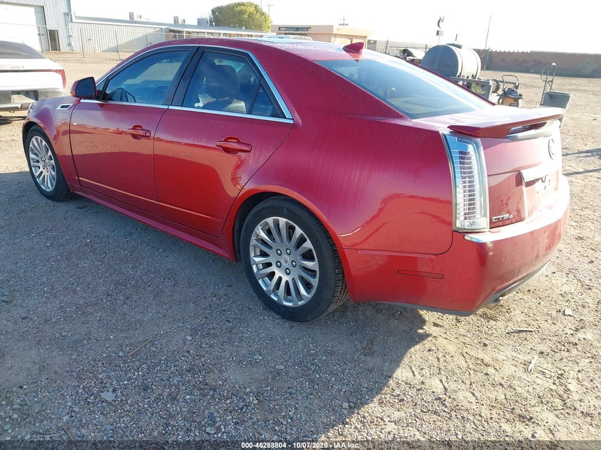 Vin: 1g6dl5ed2b0139795, lot: 46788967, cadillac cts standard 20113