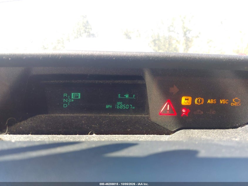 TOYOTA PRIUS 2009 VIN JTDKB20U893491186