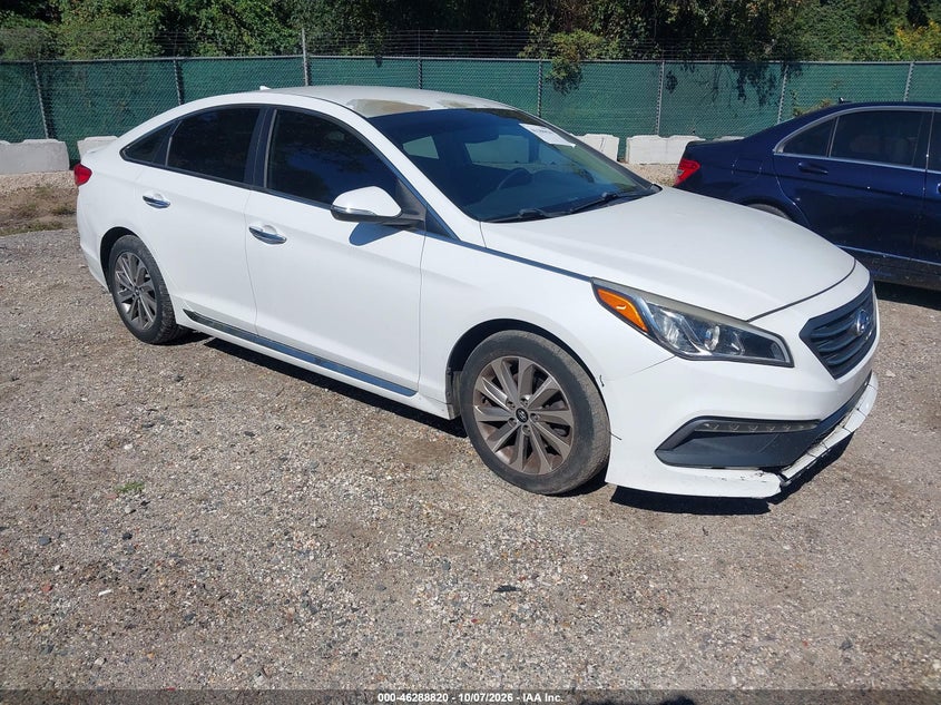 Vin: 5npe34afxfh127406, lot: 46788983, hyundai sonata sport 20151