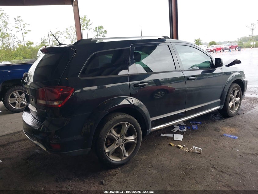 Vin: 3c4pdcgg3ht673614, lot: 46788987, dodge journey crossroad plus 20174