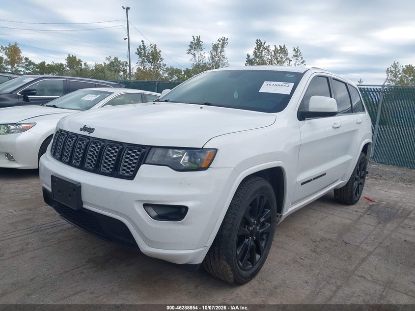 Vin: 1c4rjfag5hc755464, lot: 46789017, jeep grand cherokee altitude 4x4 20172