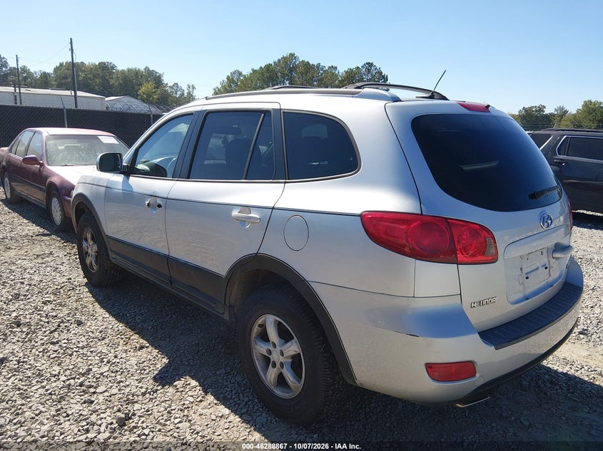 HYUNDAI SANTA FE 2007 VIN 5NMSG73D17H066563
