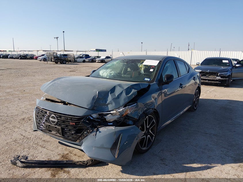 2024 Nissan Sentra Sr Xtronic Cvt, Front End, IAAI, VIN 3N1AB8DV9RY382814 — photo 2