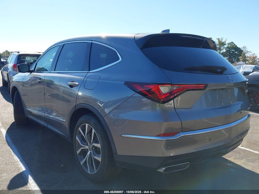Vin: 5j8ye1h4xrl027236, lot: 46789060, acura mdx technology package 20243
