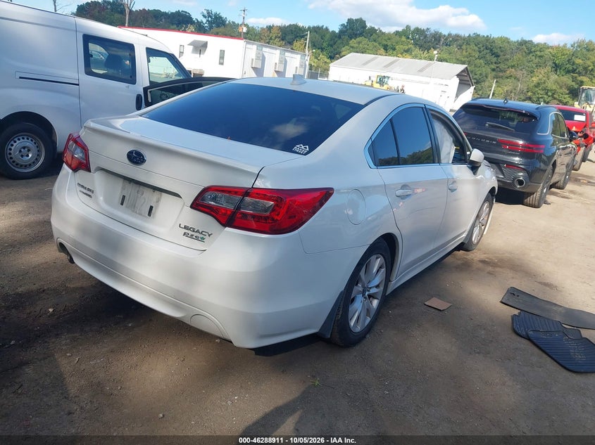 Vin: 4s3bnac67g3055408, lot: 46789074, subaru legacy 2.5i premium 20164
