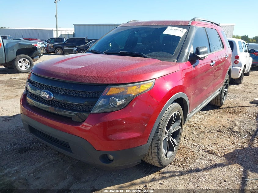 Vin: 1fm5k8gt1ega09881, lot: 46789081, ford explorer sport 20142