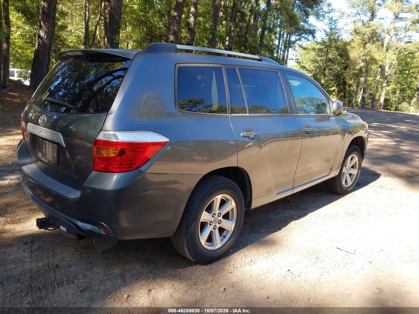 Vin: 5tdza3eh2as001122, lot: 46789093, toyota highlander 20104
