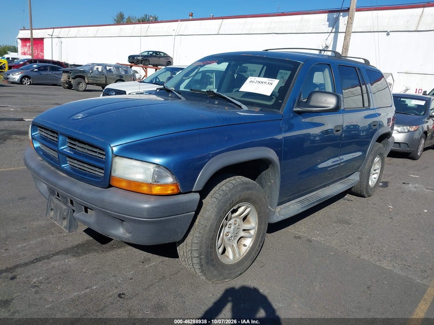 DODGE DURANGO 2003 VIN 1D4HS38N63F540276
