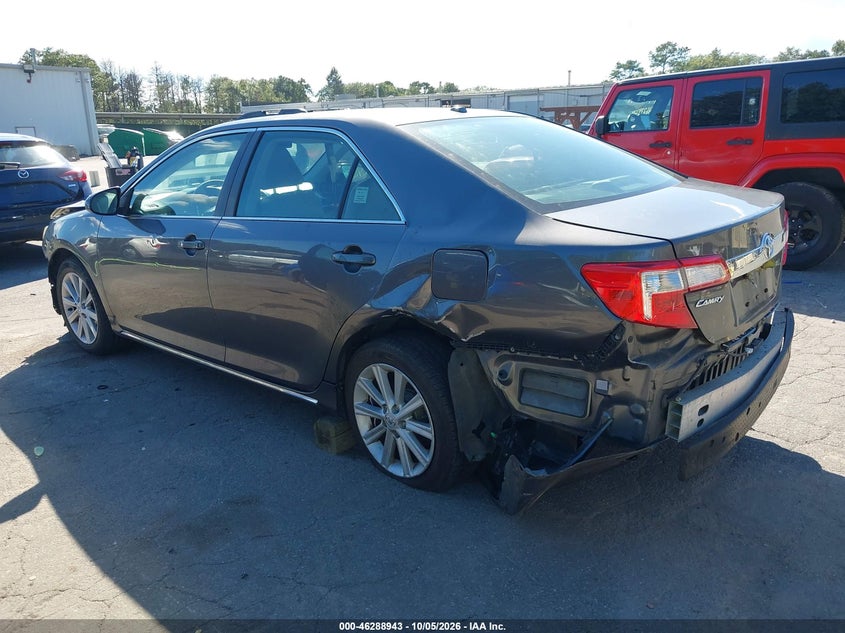 Vin: 4t4bf1fk8er389624, lot: 46789106, toyota camry xle 20143