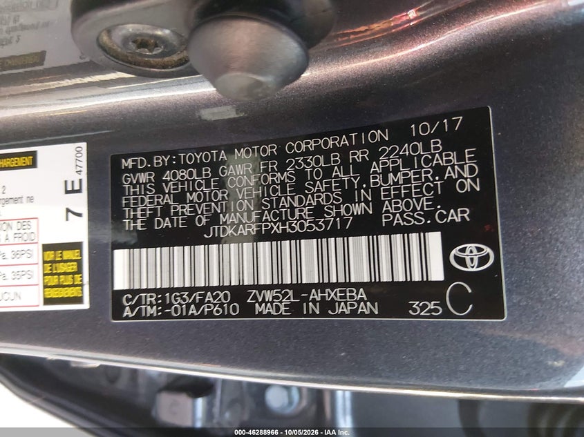 TOYOTA PRIUS PRIME - zdjęcie 9