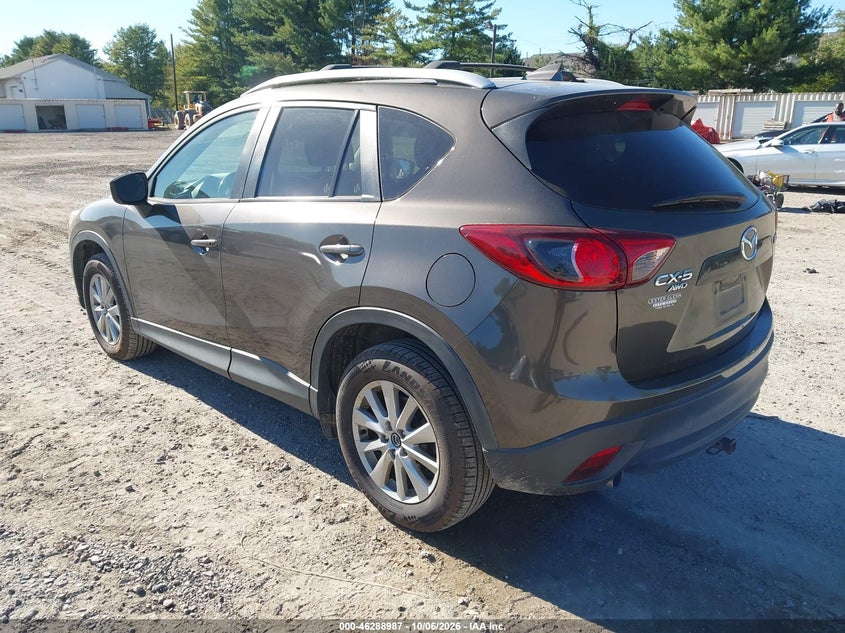 Vin: jm3ke4cy1g0788677, lot: 46789150, mazda cx-5 touring 20163