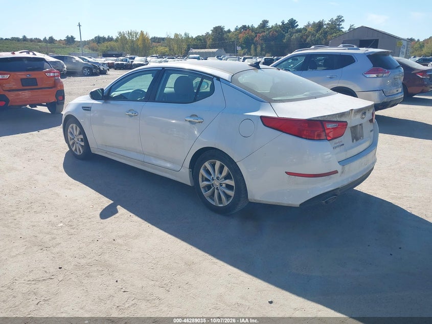 Vin: 5xxgn4a71fg416181, lot: 46789198, kia optima ex 20153
