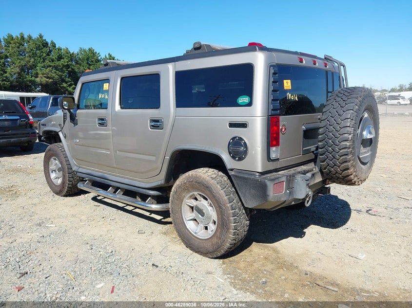 HUMMER H2 SUV 2005 VIN 5GRGN23U65H125005