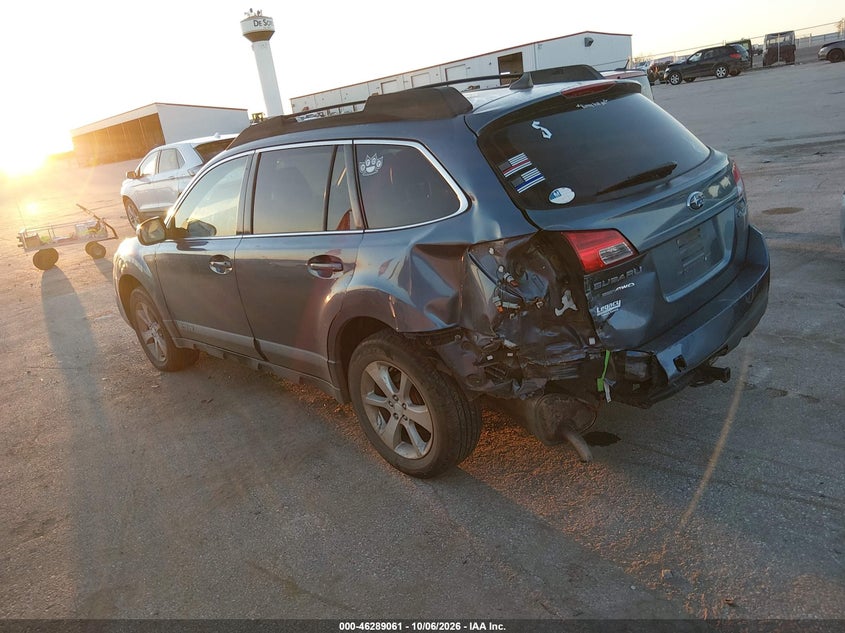 Vin: 4s4brckc5e3274285, lot: 46789224, subaru outback 2.5i limited 20143