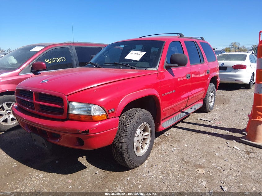 DODGE DURANGO 2000 VIN 1B4HS28N0YF250384