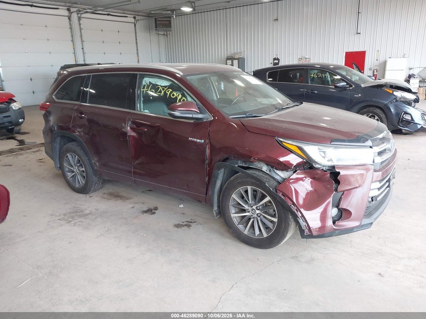 2018 TOYOTA HIGHLANDER HYBRID XLE