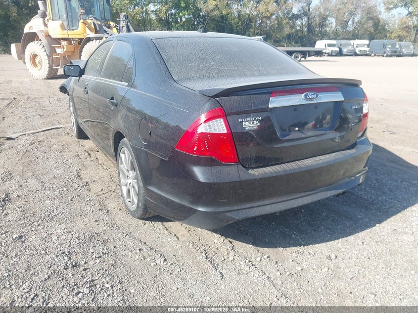 Vin: 3fahp0ja0cr257840, lot: 46789270, ford fusion sel 20123