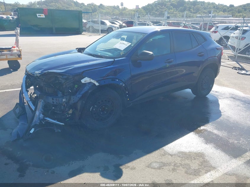 Vin: kl77lfe25rc215286, lot: 46789274, chevrolet trax fwd sp 20242